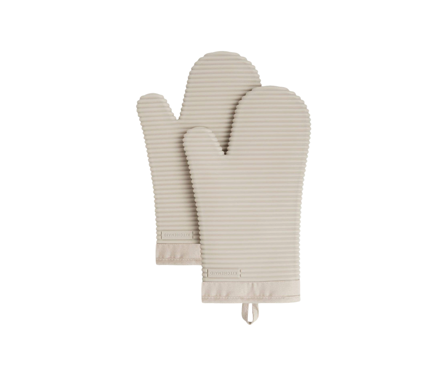Ribbed Soft Silicone Oven Mitt SetRibbed Soft Silicone Oven Mitt Set